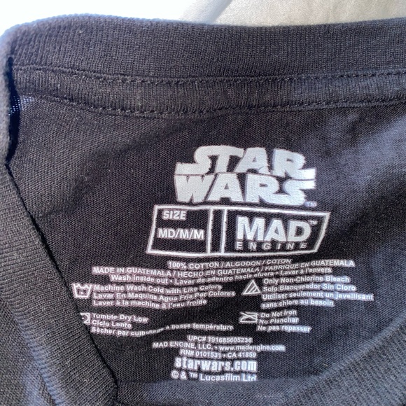 Darth Vader Long Sleeve - Picture 3 of 3